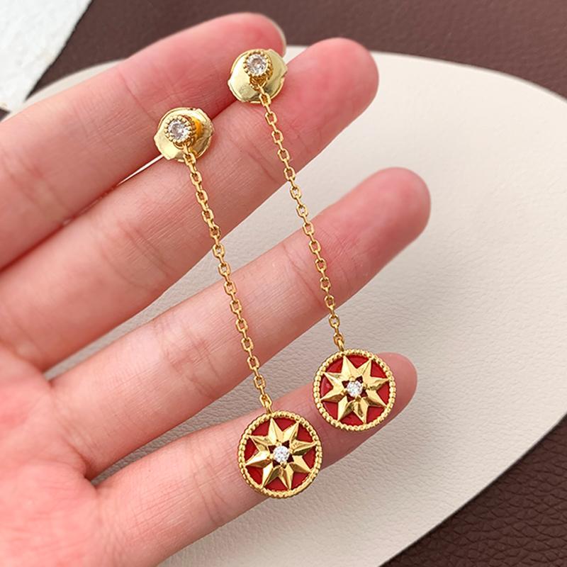 AOMIDIORレディーファッション高級感耳飾り 気質 精緻女性イヤリング EH0124