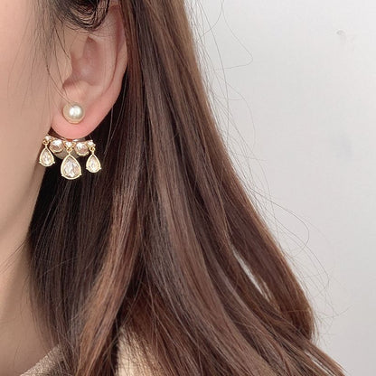 AOMIDIORレディーファッション高級感耳飾り 気質 精緻女性イヤリング EH0144