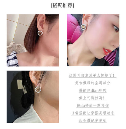 AOMIDIOR女性イヤリング 高級感 気質 精緻 レディーファッション耳飾り CDEH0080