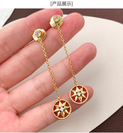 AOMIDIORレディーファッション高級感耳飾り 気質 精緻女性イヤリング EH0124