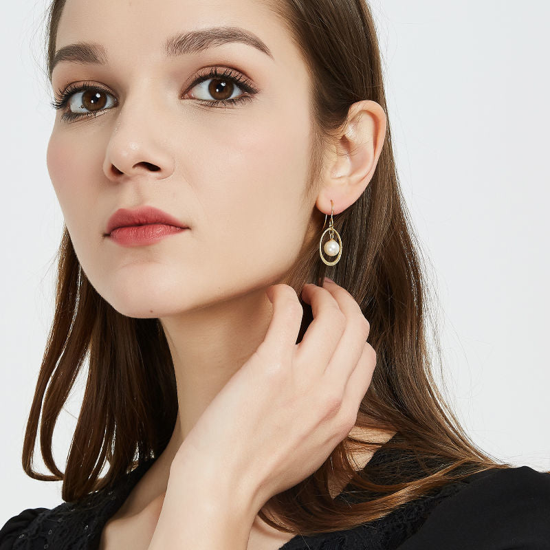 AOMIDIORレディーファッション高級感耳飾り 気質 精緻女性イヤリング EH0101