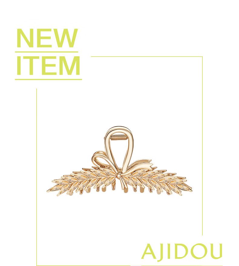 おしゃれな麦の穂つかみヘアピンプレゼント