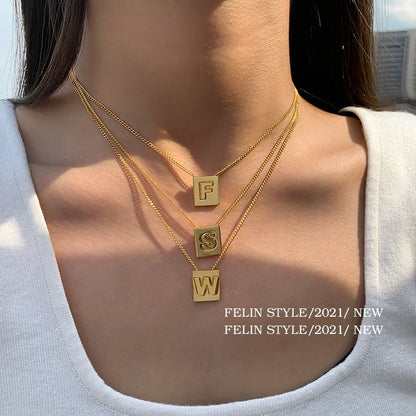 CELINE 人気ファッションアクセサリー 高級感 気質 女性 セーターチェーン 鎖骨チェーン ネックレス