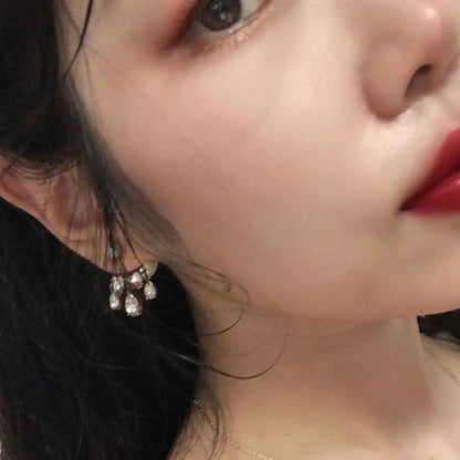 AOMIDIORレディーファッション高級感耳飾り 気質 精緻女性イヤリング EH0144