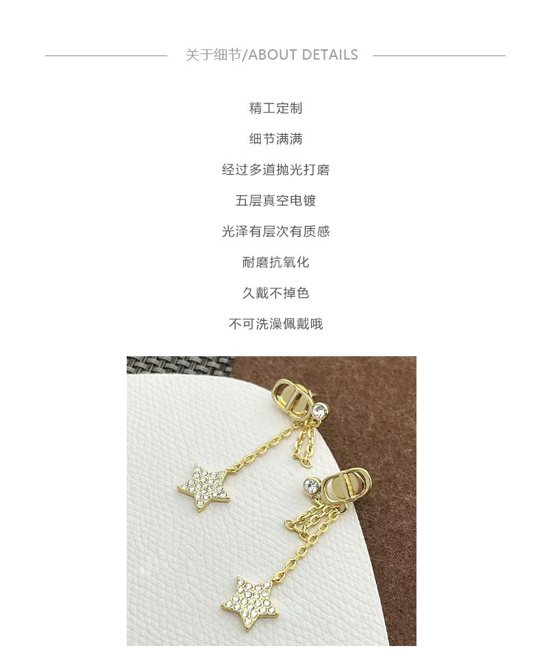 AOMIDIORレディーファッション高級感耳飾り 気質 精緻女性イヤリング EH0116