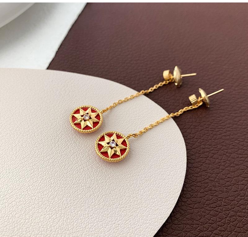 AOMIDIORレディーファッション高級感耳飾り 気質 精緻女性イヤリング EH0124