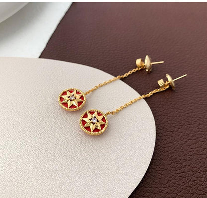 AOMIDIORレディーファッション高級感耳飾り 気質 精緻女性イヤリング EH0124