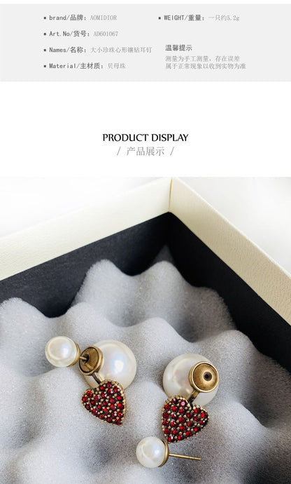 AOMIDIORレディーファッション高級感耳飾り 気質 精緻女性イヤリング EH0133