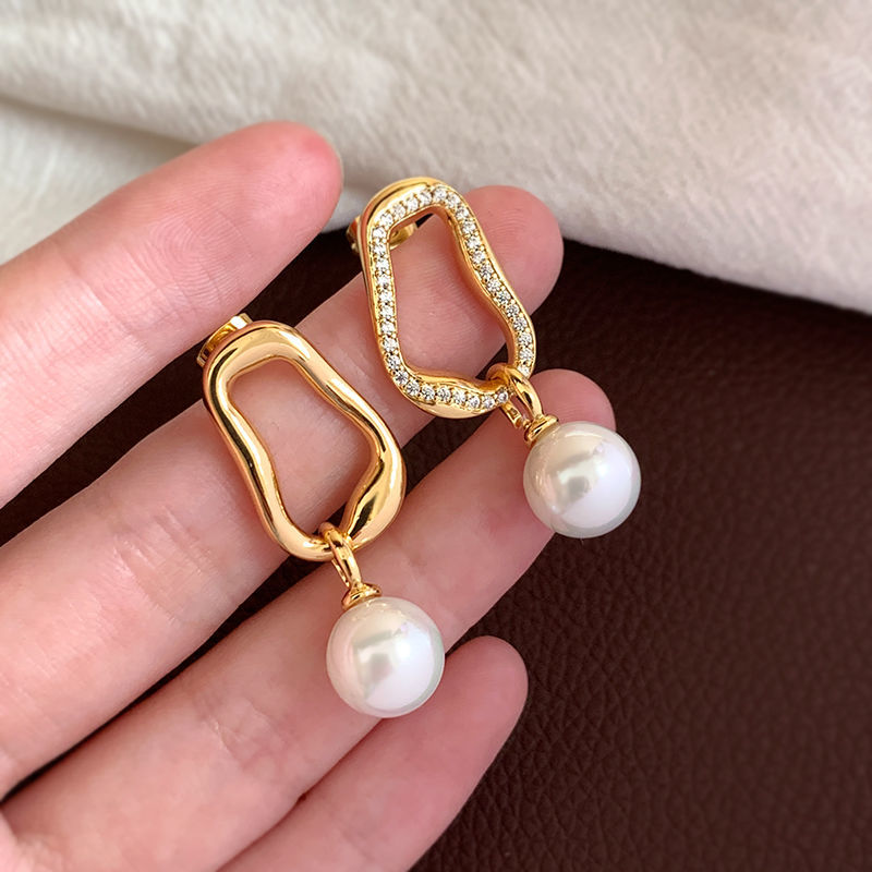 AOMIDIORレディーファッション高級感耳飾り 気質 精緻女性イヤリング EH0151