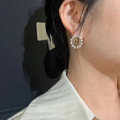 AOMIDIOR女性イヤリング 高級感 気質 精緻 レディーファッション耳飾り CDEH0080