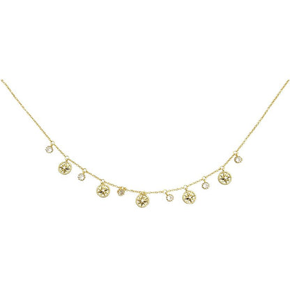 AOMIDIOR 女性ネックレス  気質 精緻 レディーファッション高級感鎖骨チェーン