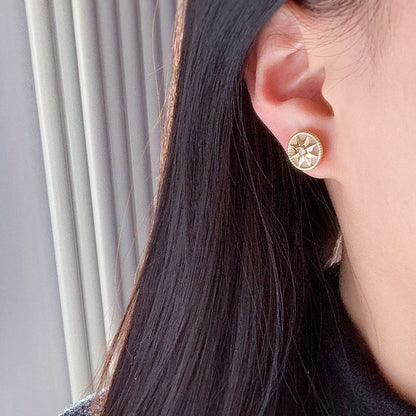 AOMIDIORレディーファッション高級感耳飾り 気質 精緻女性イヤリング EH0097