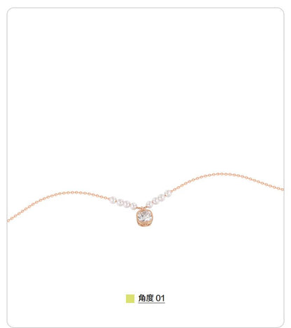 AJIDOU925シルバー優雅スタイリッシュなネックレス贈り物