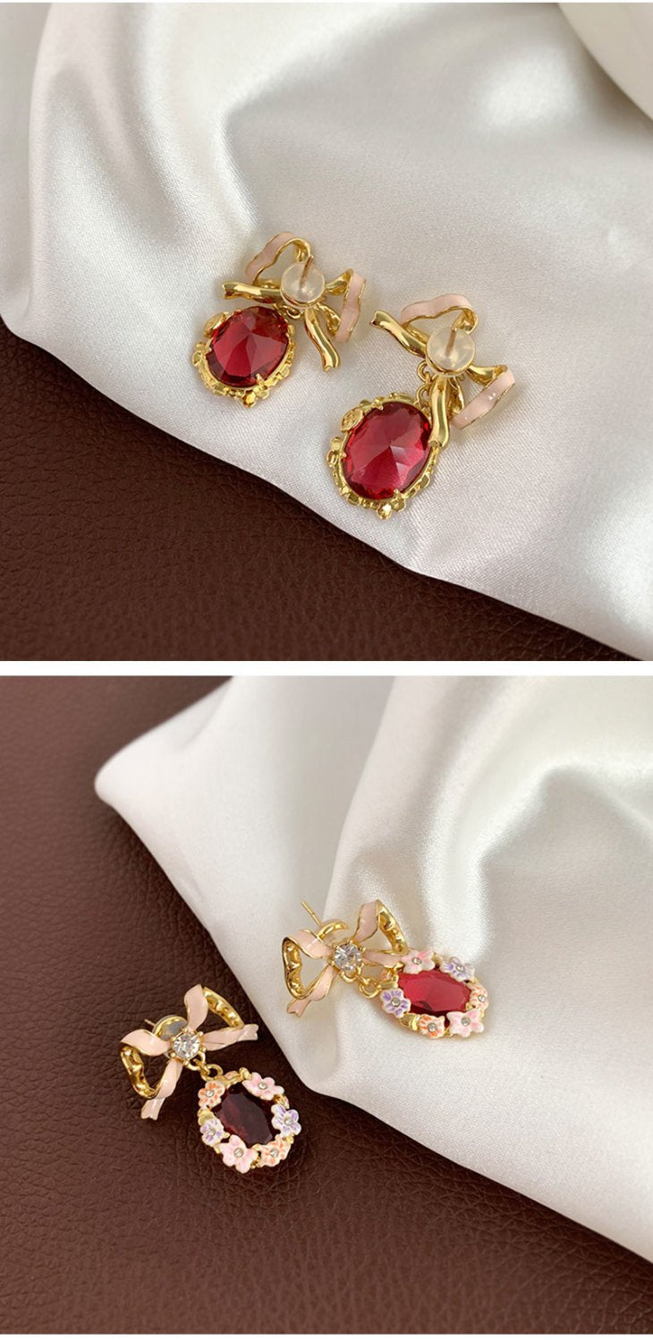 AOMIDIORレディーファッション高級感耳飾り 気質 精緻女性イヤリング EH0094