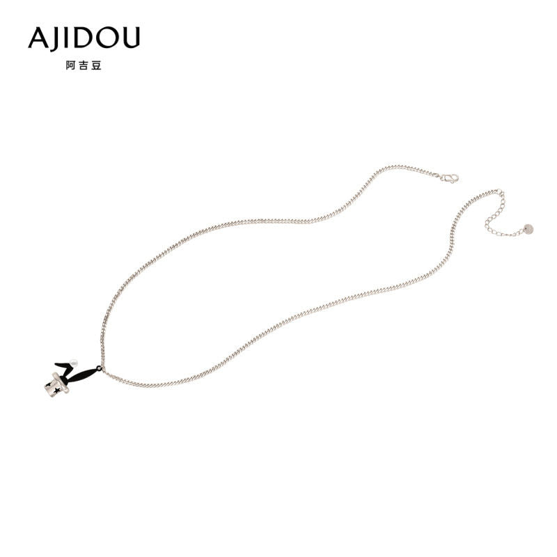 AJIDOU消えたサーカスシリーズのアイデアウサギのかわいいおしゃれネックレスプレゼント