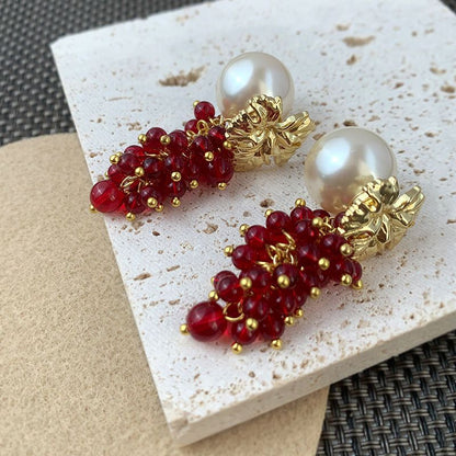 AOMIDIORレディーファッション高級感耳飾り 気質 精緻女性イヤリング EH0130