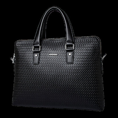 Men's handbag, handbag, genuine cowhide leather, large capacity, business computer bag, men's briefcase shoulder bag 