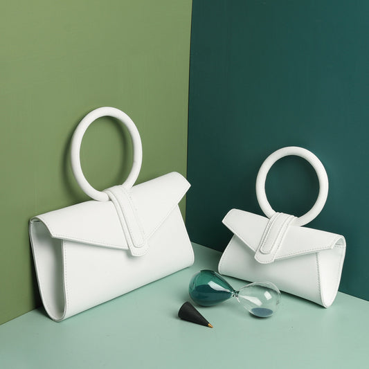 Women's Handbag Bracelet Bag Shoulder Bag Crossbody Bag Genuine Leather Fashion