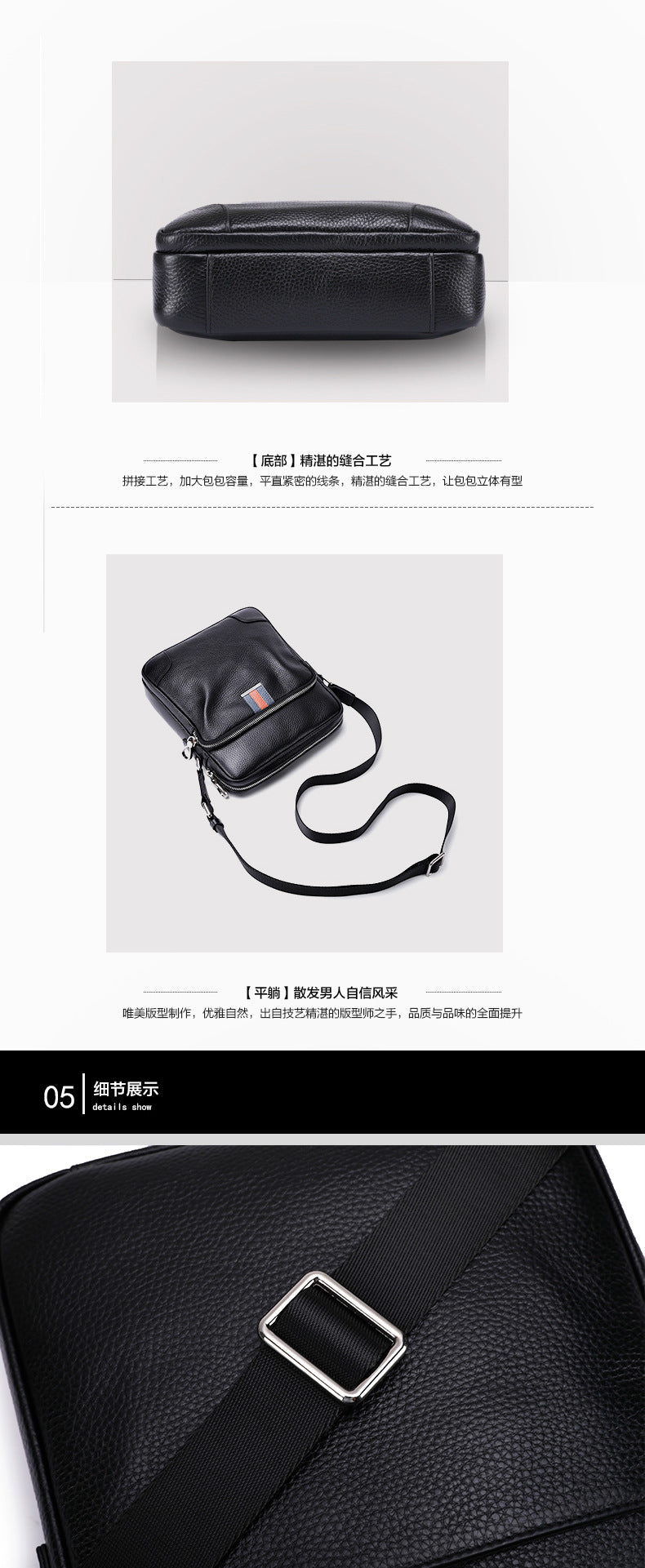 メンズショルダーバッグ牛皮本革製 多機能 カジュアル大容量ファッション 斜めがけバッグ