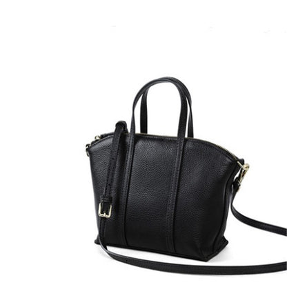 女性のハンドバッグ本革ショルダーバッグ牛革気質 斜め掛けバック ファスナー 通勤OL