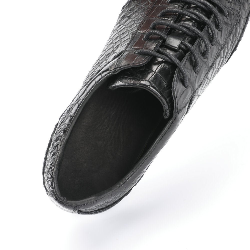 ワニ皮本革 メンズ靴 職場ビジネス スポーツカジュアルシューズ