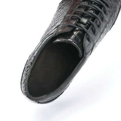 ワニ皮本革 メンズ靴 職場ビジネス スポーツカジュアルシューズ