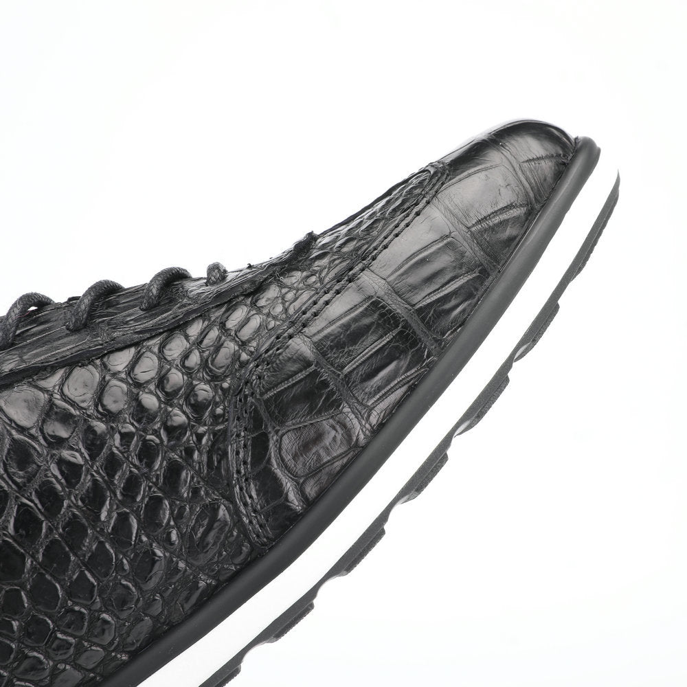 ワニ皮本革 メンズ靴 職場ビジネス スポーツカジュアルシューズ