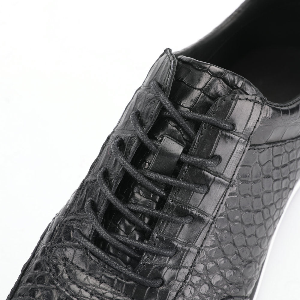ワニ皮本革 メンズ靴 職場ビジネス スポーツカジュアルシューズ