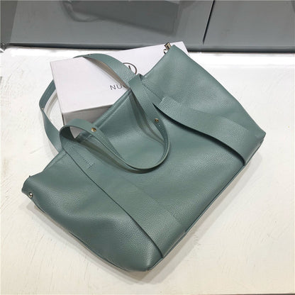 ジッパーバッグカジュアルショルダーバッグ大容量牛革レディースバッグ本革トートバッグ斜めショルダーバッグ