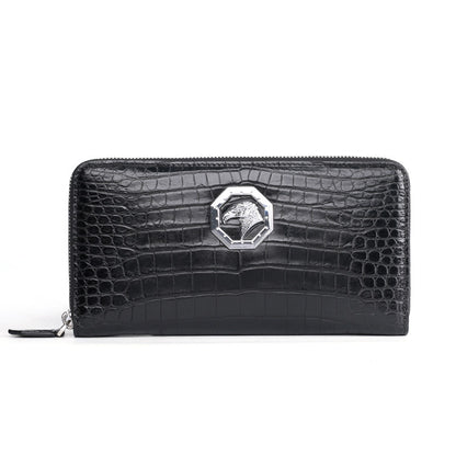 新型ワニ腹の皮本革長財布 メンズ財布ビジネス カジュアルメンズハンドバッグ