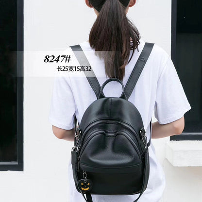 本革ショルダーバッグ女性大容量スショルダーバッグ牛革レディースリュックサック カジュアル