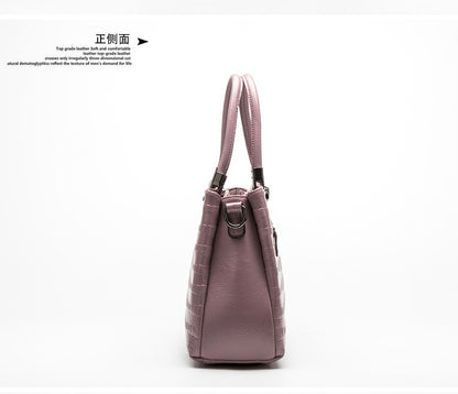 本革レディースバッグ鰐柄ハンドバッグ牛革ファッションショルダーバッグシンプル気質ハンドバッグ.カバン