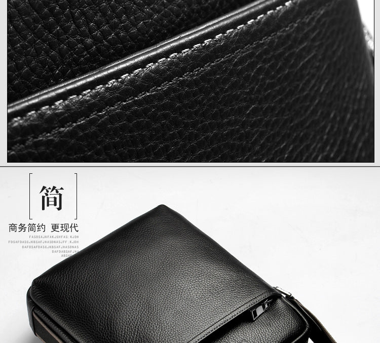 メンズショルダーバッグ 牛皮本革製 ファッション 大容量 斜めがけバッグ