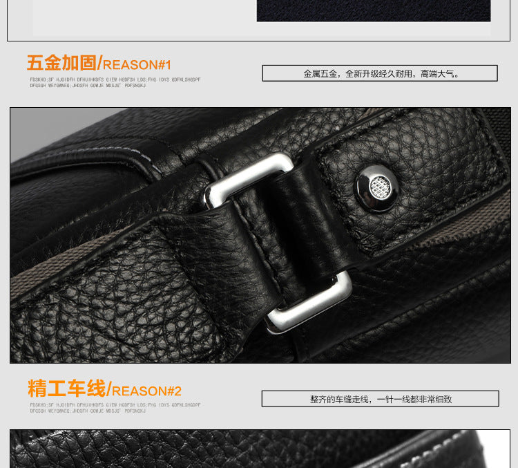 メンズショルダーバッグ 牛皮本革製 ファッション 大容量 斜めがけバッグ