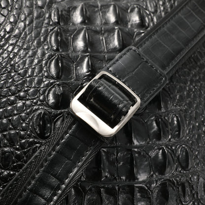 新型鰐皮 本革 メンズショルダーバッグ 斜めがけ ビジネス 通勤 カジュアル メンズバッグ