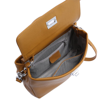 本革女性用バッグソフト牛革バッグファッション斜めがけバッグトートバッグ 何とでも合う