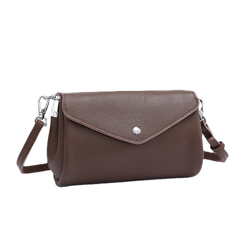 レトロな女性バッグシンプルカジュアルな斜めがけバッグスショルダーバッグ ファッション