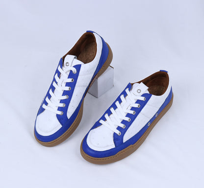 南アフリカ ダチョウの皮 本革 メンズスニーカー スポーツカジュアルシューズ 平底靴