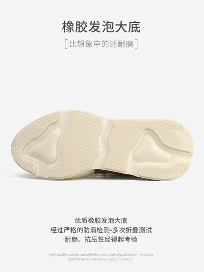 ニシキヘビ皮 本革 メンズスニーカー カジュアル耐摩耗  通気 厚底 男性靴