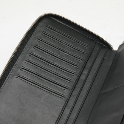 Siamese Crocodile Skin Men's Long Wallet Double Zipper Card Bag Genuine Leather Wallet Handbag 