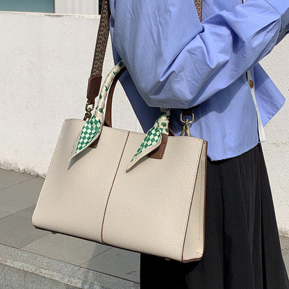 バッグ高級感トートバッグハンドバッグ大容量本革斜め掛けワンショルダーレディースバッグ