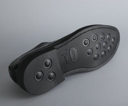 ワニ皮本革製メンズ革靴 カジュアル ビジネスシューズ