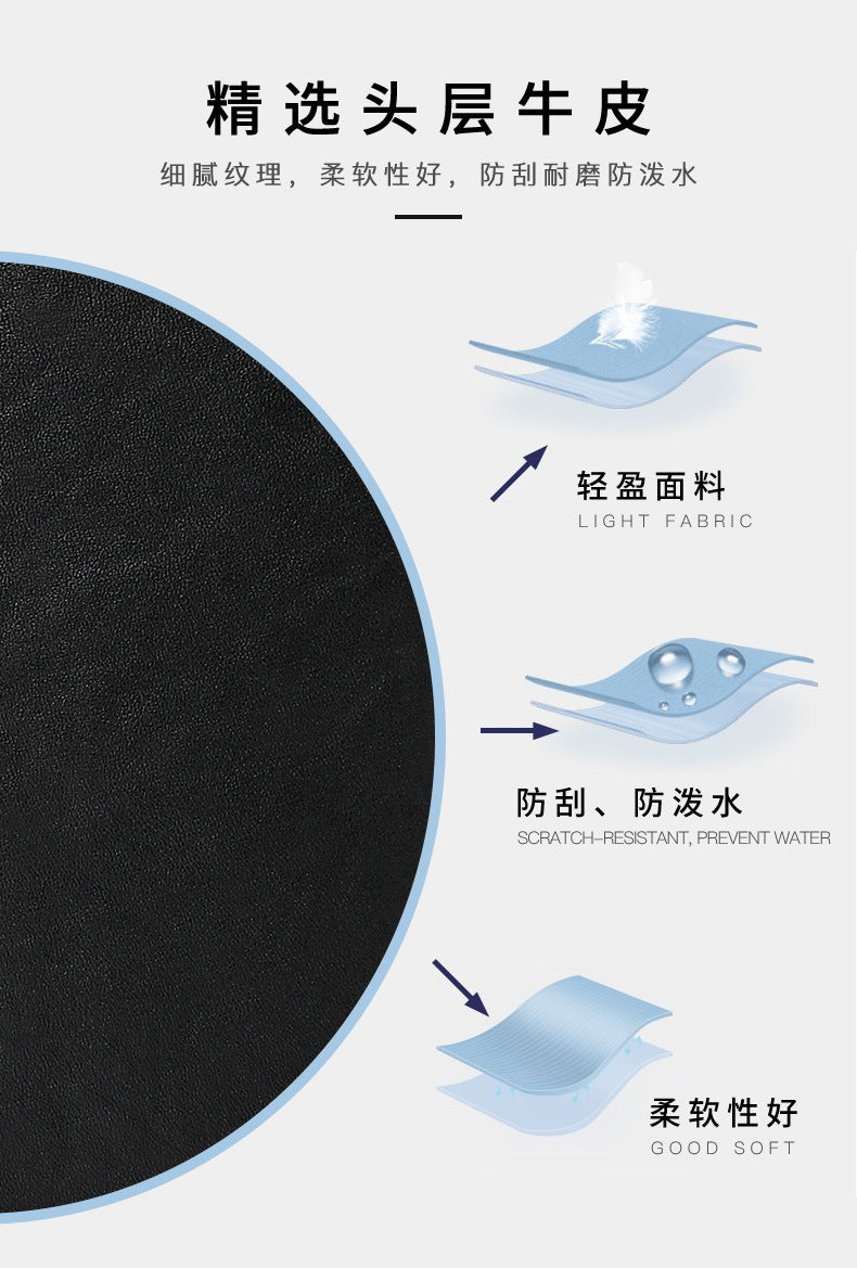 メンズブリーフケース ハンドバッグ 牛皮本革製 ビジネス カジュアル斜めがけバッグ