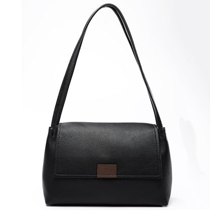 本革バッグ大容量ヘッドレスト牛革レディースバッグおしゃれショルダーバッグわきの下バッグ