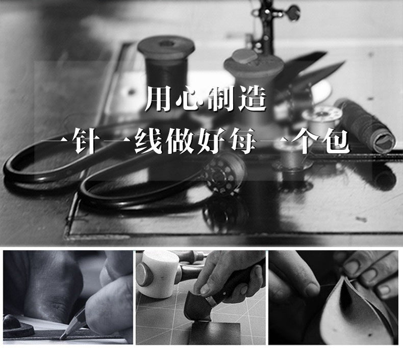 メンズバストバッグ牛革本革製韩国ファッション個性レトロカジュアルショルダーバッグ男性用斜めがけバッグ