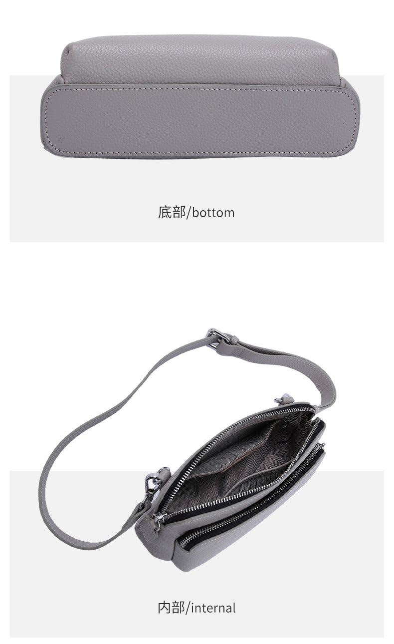 ショルダーバッグを斜めがけバッグ女性のボディバッグ本革レディースバッグ何とでも合う