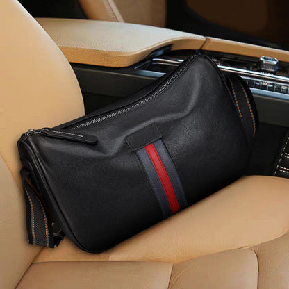 メンズショルダーバッグ 牛皮本革 ファッション カジュアル 通勤 男性用斜めがけバッグ