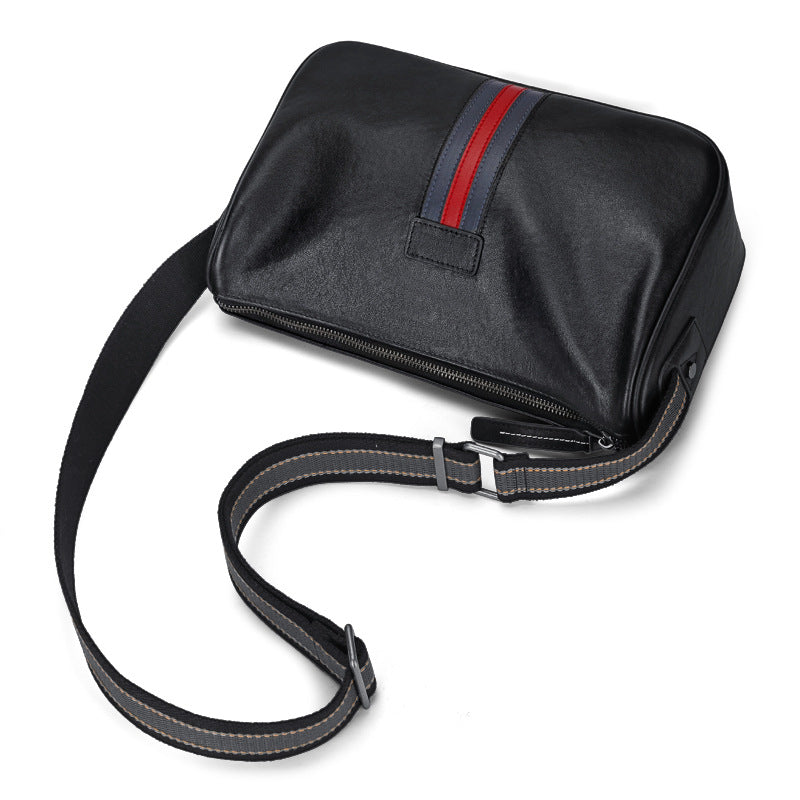 メンズショルダーバッグ 牛皮本革 ファッション カジュアル 通勤 男性用斜めがけバッグ