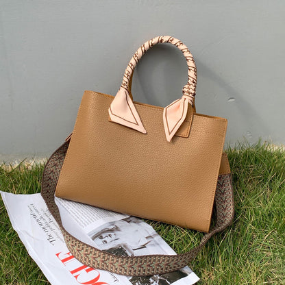 バッグ高級感トートバッグハンドバッグ大容量本革斜め掛けワンショルダーレディースバッグ