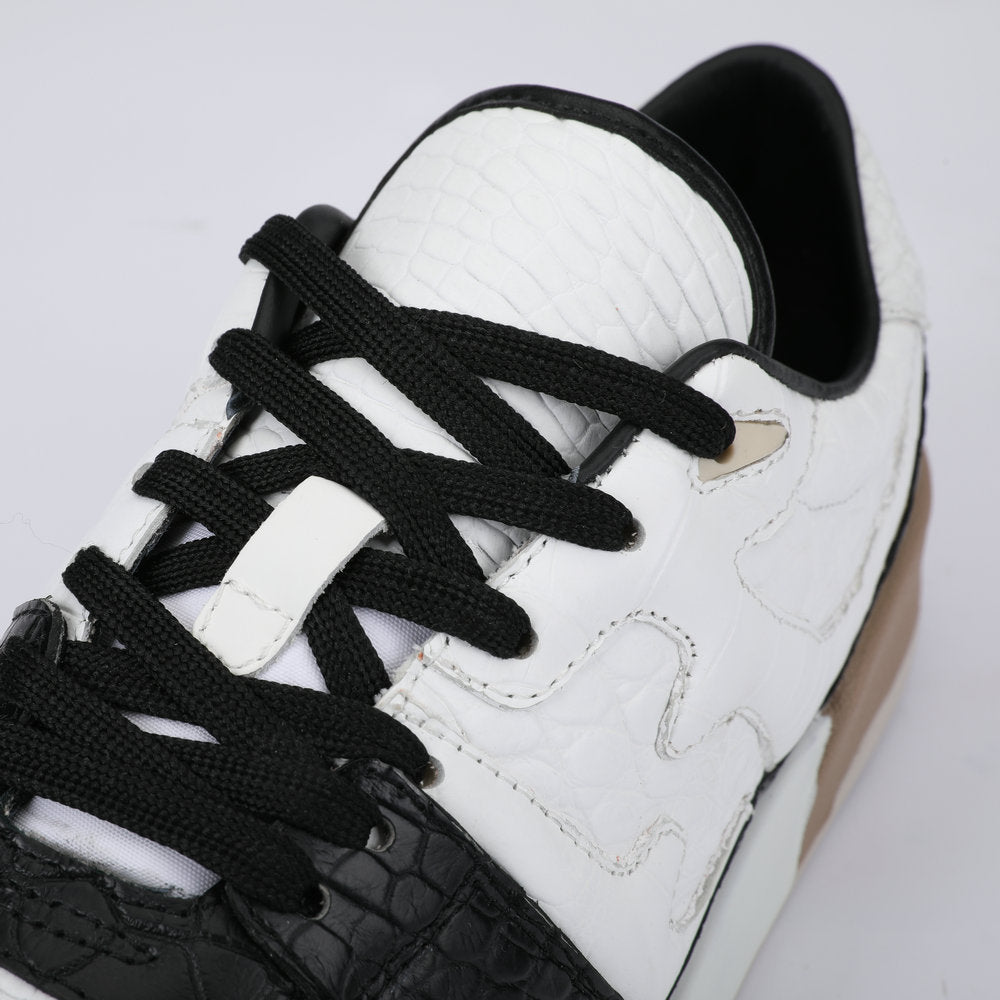 2023 New Crocodile Skin Genuine Leather Men's Shoes Fashion Casual Sports Shoes 